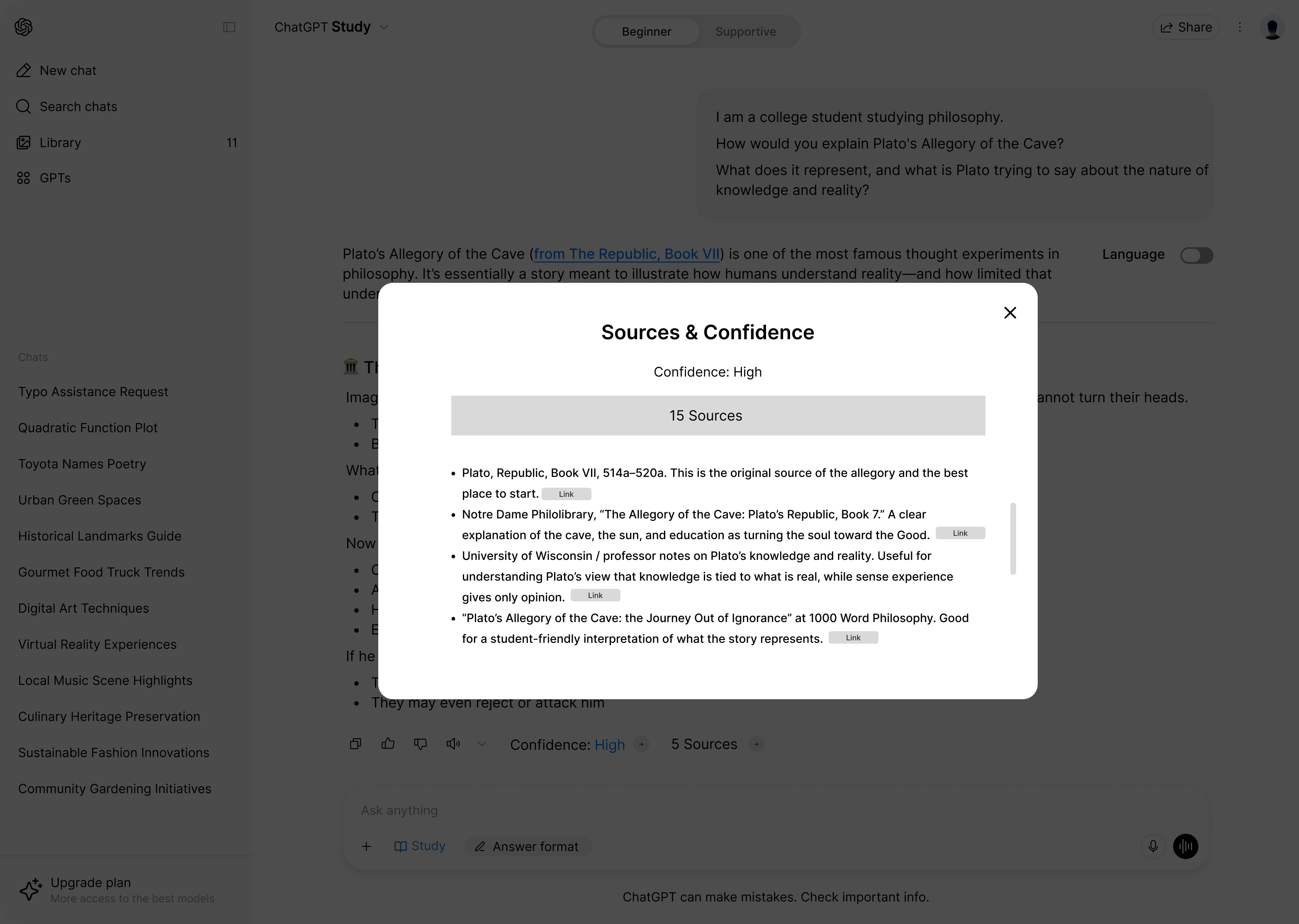 Trust indicators and verification